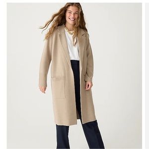 J.Crew Ella Open Front Sweater